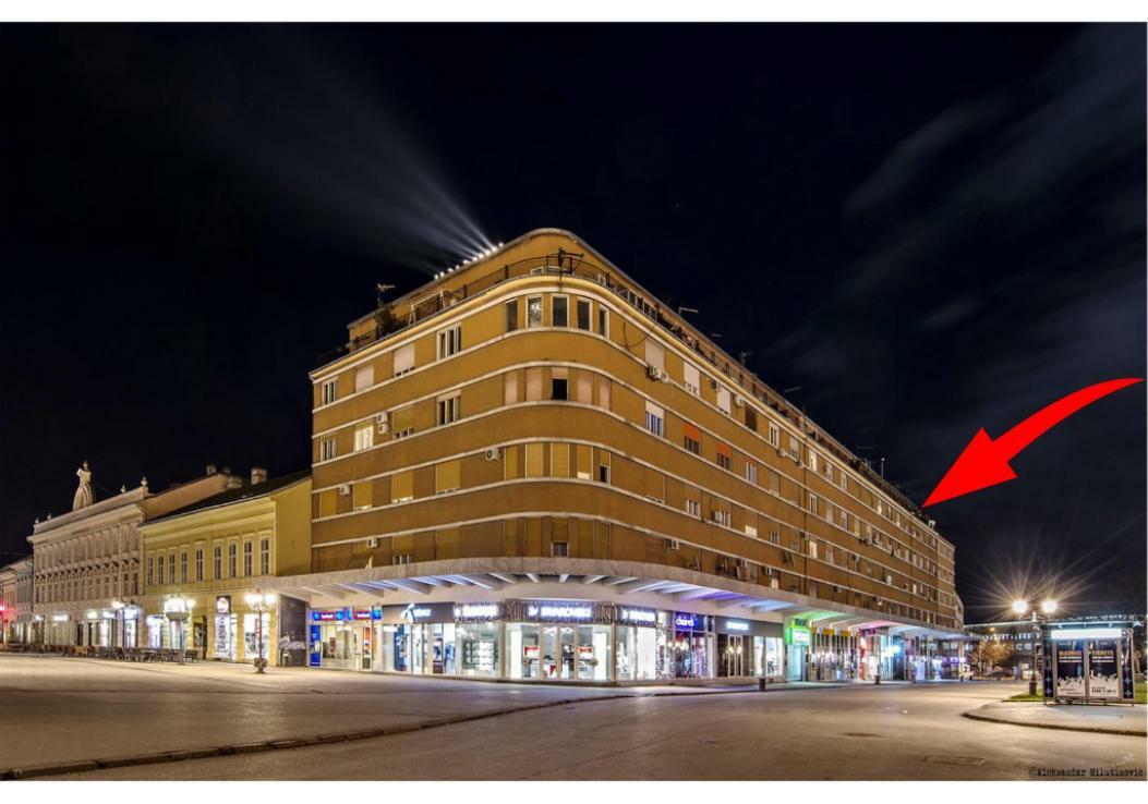 Ferienwohnung Penthouse Modena Novi Sad Exterior foto